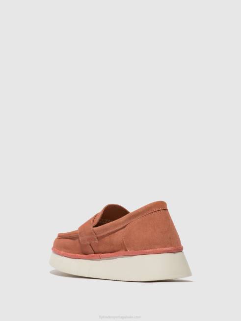 rosa L02L640 sapato sem cadarço coaf418 Fly London mulheres
