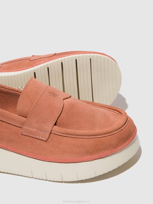 rosa L02L640 sapato sem cadarço coaf418 Fly London mulheres