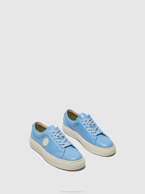 azul L02L715 tênis com cadarço tafa587 Fly London mulheres