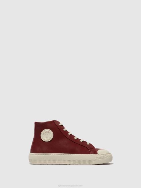 bordeaux L02L727 tênis hi-top topy586 Fly London mulheres