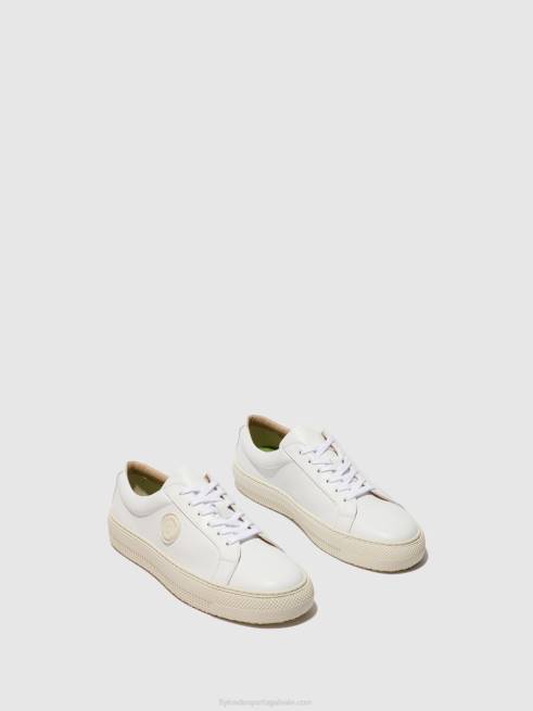 branco L02L712 tênis com cadarço tafa587 Fly London mulheres