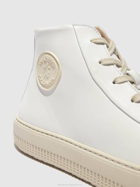 branco L02L729 tênis hi-top topy586 Fly London mulheres