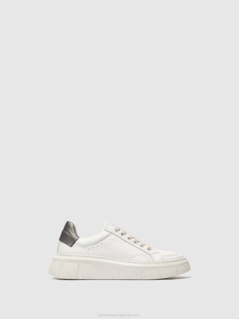 branco L02L761 tênis com cadarço emmy510 Fly London mulheres