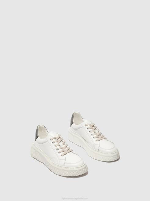 branco L02L761 tênis com cadarço emmy510 Fly London mulheres