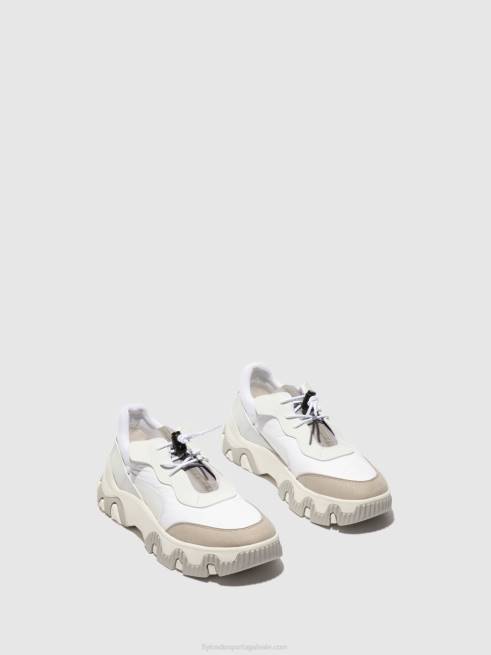 multi esbranquiçado L02L769 tênis elástico fian634 Fly London mulheres