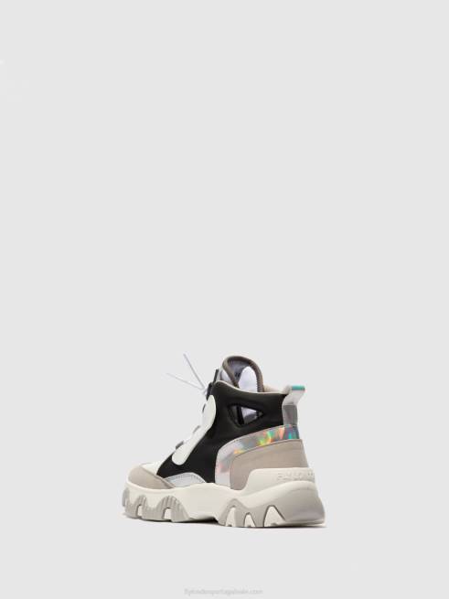 multi esbranquiçado L02L775 tênis hi-top feny633 Fly London mulheres