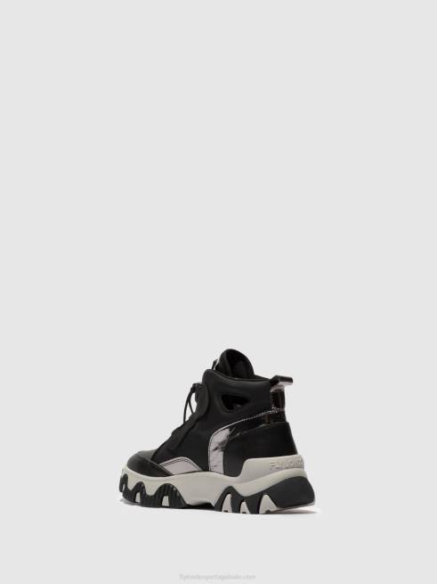 multi preto L02L771 tênis hi-top feny633 Fly London mulheres
