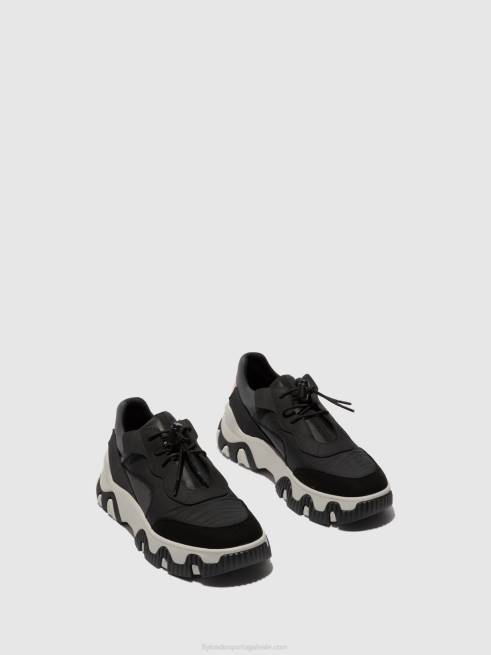 multi preto L02L772 tênis elástico fian634 Fly London mulheres