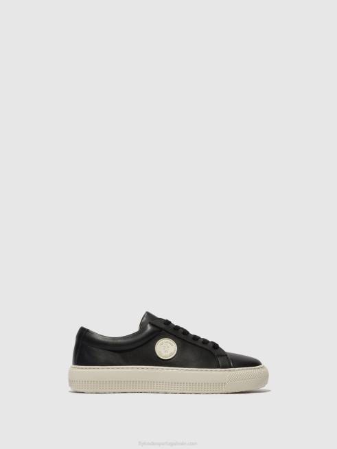 preto L02L714 tênis com cadarço tafa587 Fly London mulheres