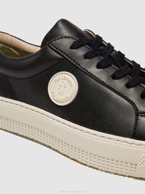 preto L02L714 tênis com cadarço tafa587 Fly London mulheres