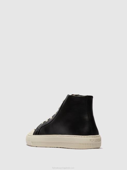 preto L02L726 tênis hi-top topy586 Fly London mulheres