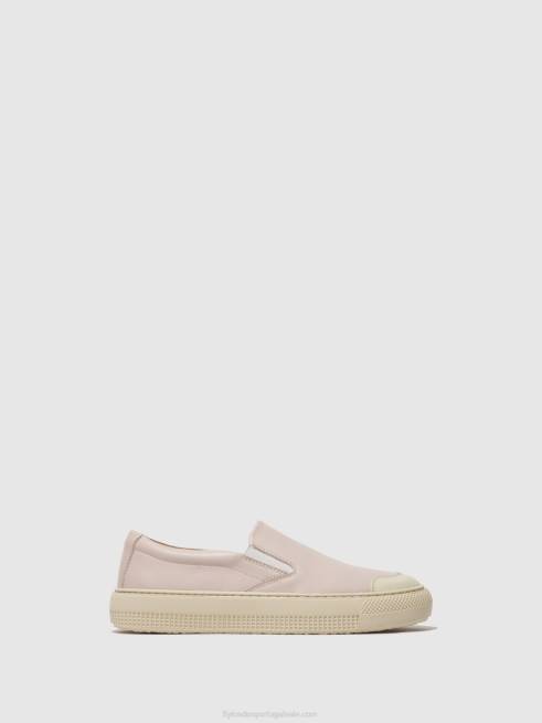 rosa L02L709 tênis sem cadarço toaf584 Fly London mulheres