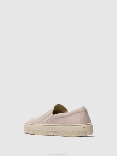 rosa L02L709 tênis sem cadarço toaf584 Fly London mulheres
